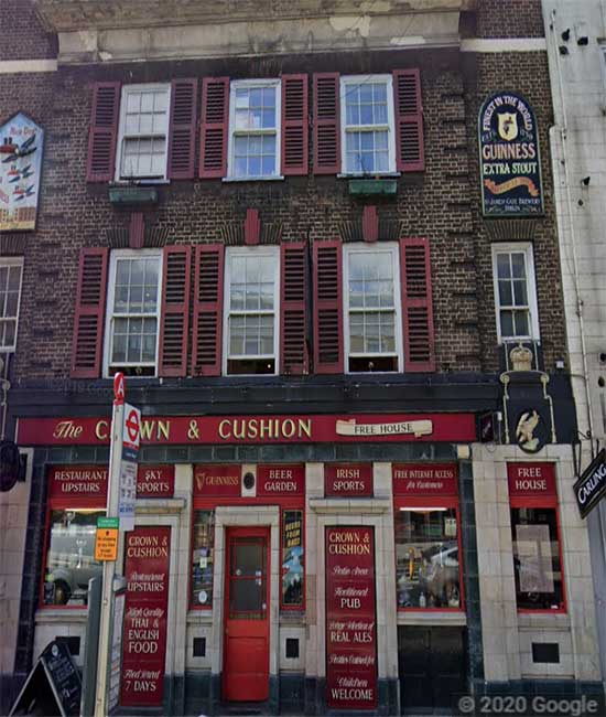 The Crown and Cushion, London